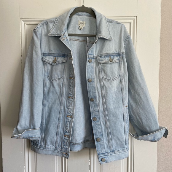 J. Crew Jackets & Blazers - [J. Crew] NWT Oversize Light Jean Jacket